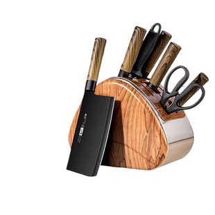 刀具套装厨房组合家用菜刀刀架大全套第一名官方旗舰店正品剪刀