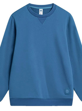 李宁中国色系列男女同款春秋套头连帽宽松型圆领卫衣AWDT965-B品