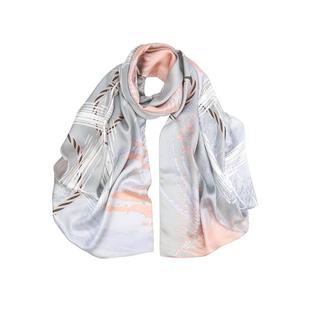 MARJAKURKI玛丽亚古琦真丝丝巾女桑蚕丝围巾披肩女外搭送老师礼物