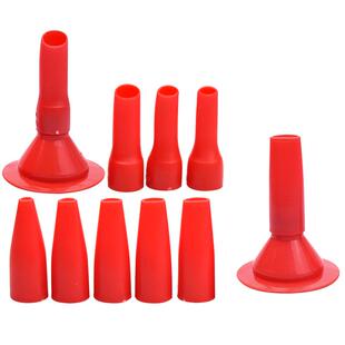 门窗玻璃胶打胶胶嘴美缝补缝胶嘴套装门边胶打胶嘴软硬结构胶嘴枪