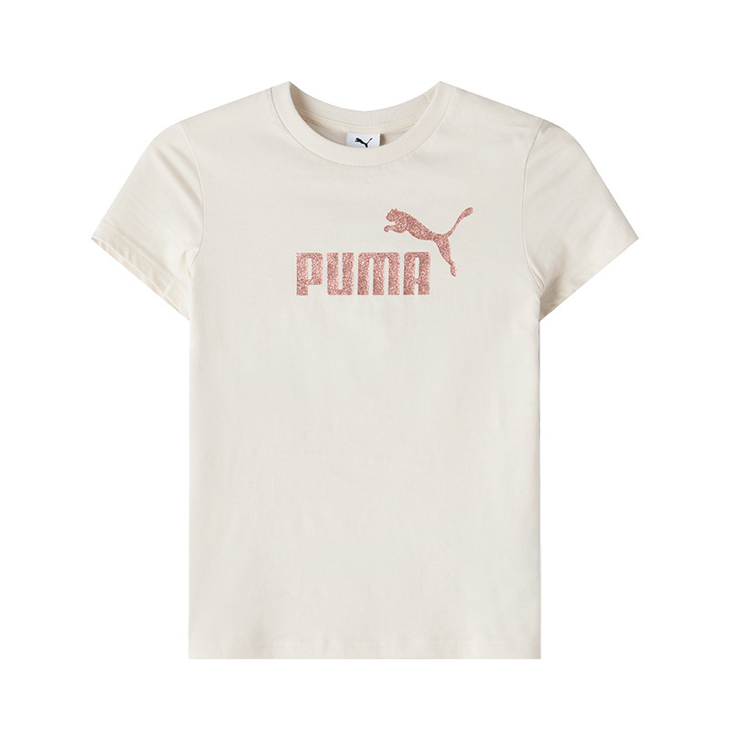 PUMA彪马女装2026夏季经典透气百搭休闲运动圆领短袖T恤694455-87