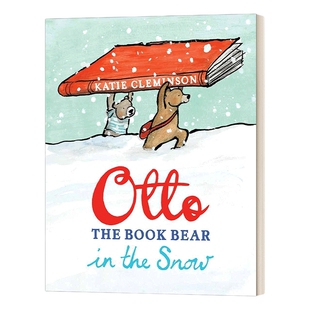 英文原版 Otto the Book Bear in the Snow 小书熊奥托在雪中 英文版 进口英语原版书籍