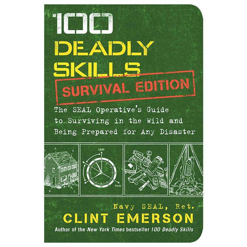 现货 100 Deadly Skills: Survival Edition 海豹突击队 100项致命技能