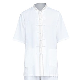 太极服男款新款秋冬季太极拳练功服日常晨练武术比赛服装男士套装