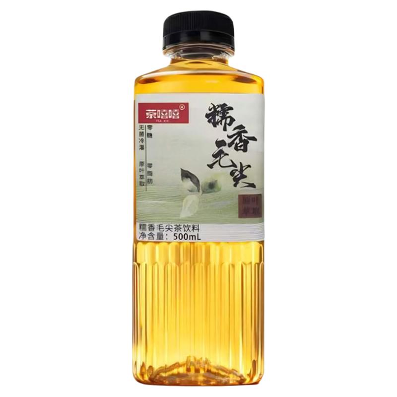 茶嘻嘻信阳毛尖茶饮料糯香口味无糖0卡0脂肪解腻 500ml*15瓶包邮实拍图 商品
