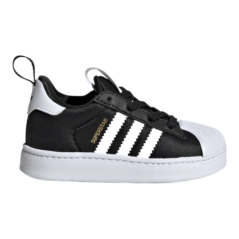 adidas阿迪达斯三叶草婴童SUPERSTAR QUICKON I运动休闲鞋KK2177