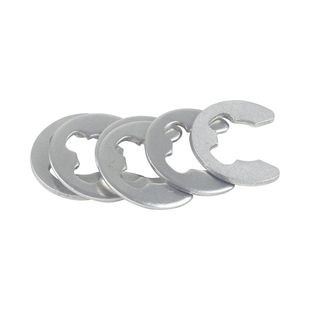 304不锈钢轴用/孔用/E型弹性挡圈C型开口轴承卡环内外卡簧¢3-75