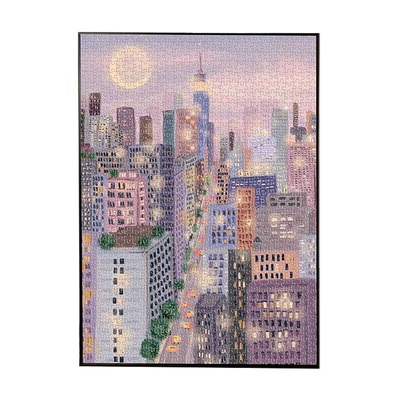 城市之光铝合金杰艺拼图框简约