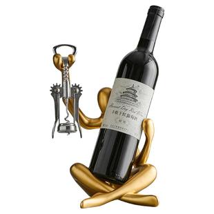 创意现代简约红酒架摆件家用客厅酒柜餐边柜装饰品高端大气上档次