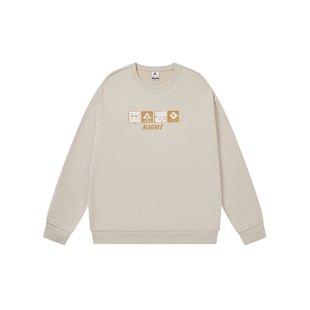 匹克卫衣春季新款男运动服宽松休闲长袖女户外圆领套头衫情侣上衣