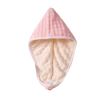 新款干发帽女超强吸水速干加厚双层洗头擦头毛巾包头巾浴帽干发巾