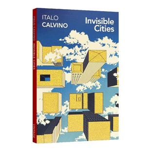 英文原版 Invisible Cities 看不见的城市 卡尔维诺 隐形城市意大利文学 魔法奇幻科幻小说外国经典散文 Italo Calvino 进口书籍