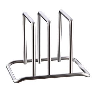 不锈钢砧板架切菜板放置架子厨房放案板支架粘板置物架锅盖架神器