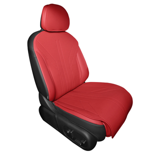 适用极氪007gt坐垫汽车专用座椅套用品座垫四季通用座椅垫座套 红
