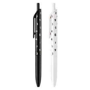 日本kokuyo国誉SOUSOU联名viviDRY 按动式中性笔笔简约中性笔日系笔按动笔黑色0.5mm考试用笔水笔