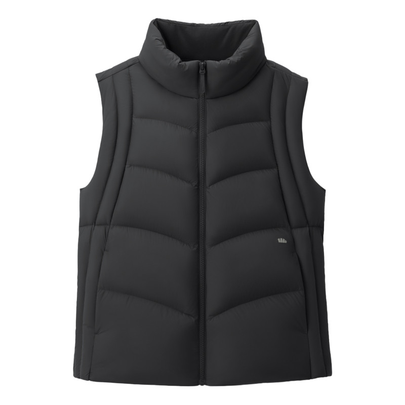 蕉下拒水羽绒马甲女秋新款短款外穿背心蓬松可机洗保暖羽绒服外套