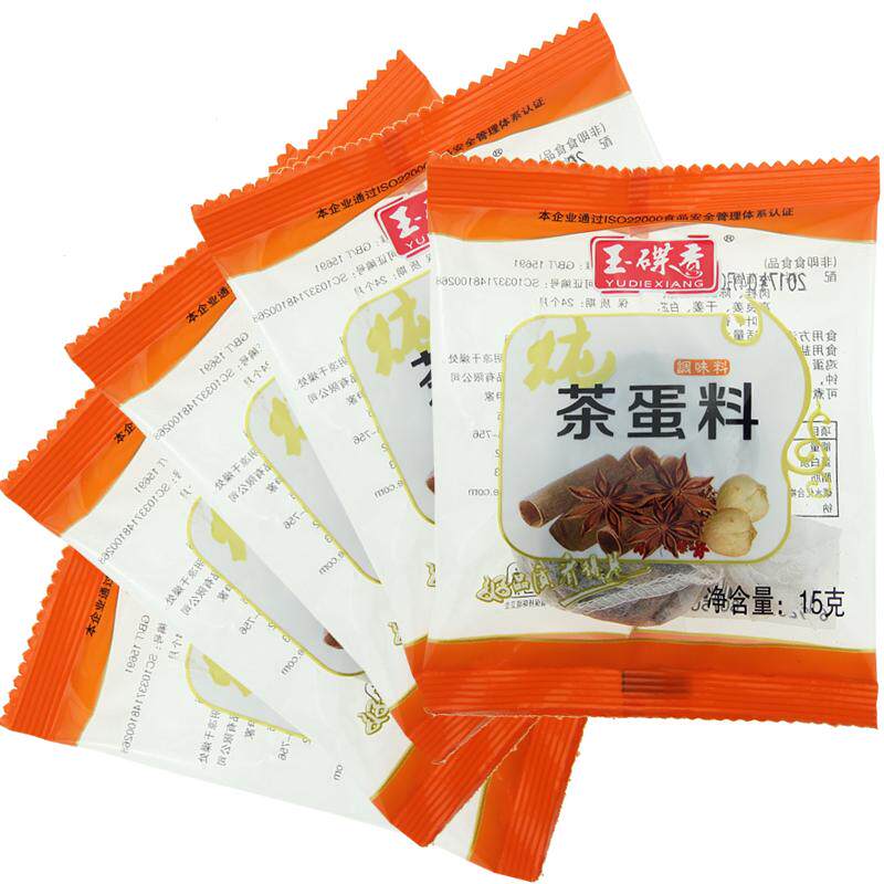 煮五香茶叶蛋香料包卤茶鸡蛋调料包15g*2袋煮50-60个鸡蛋老茶叶蛋