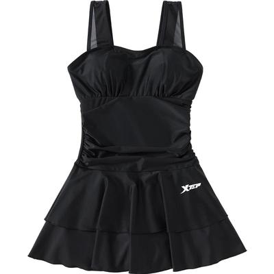 特步泳衣女连体2025新款夏泡温泉