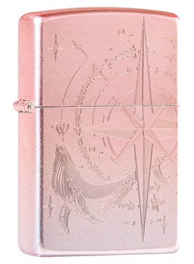 zippo煤油打火机正品52赫兹爱情指南针防风之宝生日送男朋友礼物