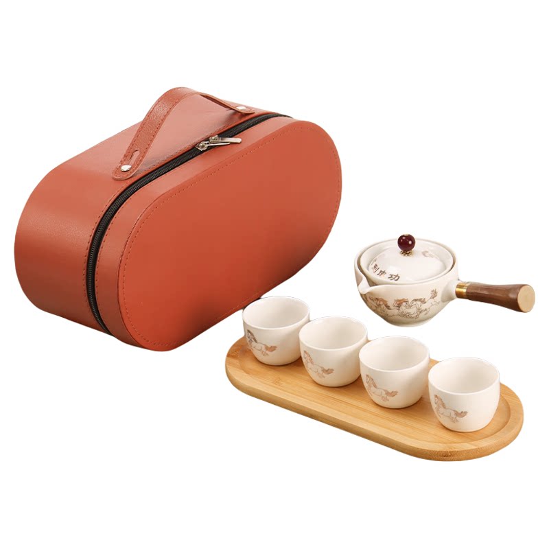 户外手提箱便携旅行茶具泡茶套装