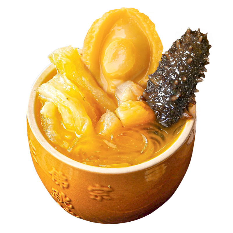 大海味趣佛跳墙正品官方旗舰店金汤海参花胶鲍鱼捞饭250g加热即食