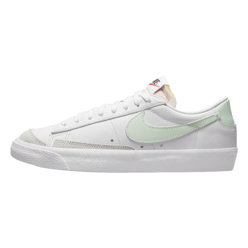 耐克Nike白绿开拓者系带女子板鞋