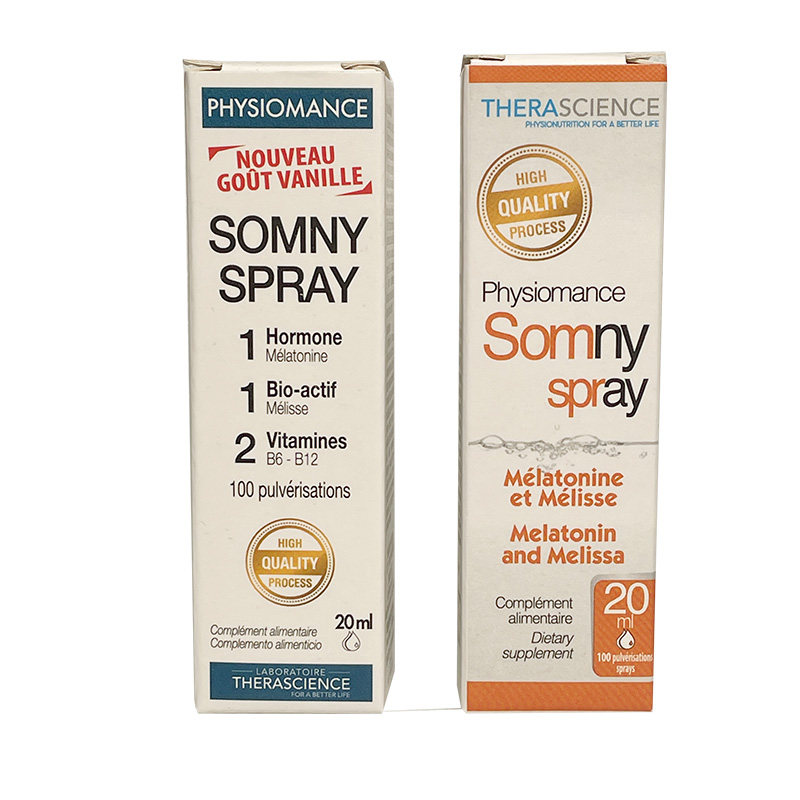 somnyspray 法国睡眠喷雾佳眠喷雾入睡帮辅助退褪黑素倒时差难眠