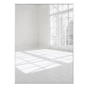 原木极简风客厅装饰画高级感卧室艺术壁画现代简约沙发背景墙挂画