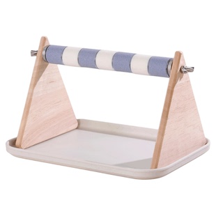 鹦鹉定点排便站架桌面训练站架磨牙棒磨砂站台小太阳玄凤拉屎神器