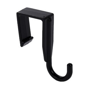 微波炉架小钩方管钩塑料挂钩洞板钩扁条Z型钩置物架扩展钩圆管S钩