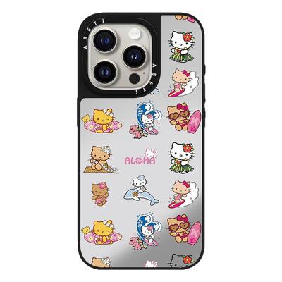 CASETiFiY联名黑皮HelloKitty满屏冲浪凯蒂猫17pro适用于iPhone16promax苹果15plus手机壳14磁吸13华强北平替