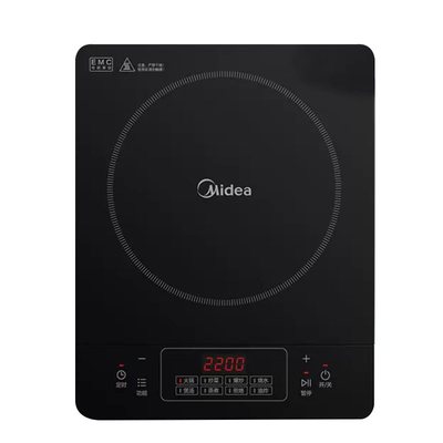 美的多功能防水一体电磁炉大面板