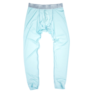 超薄冰丝90修身无痕冲模打底裤 男士性感诱惑半透九分裤透 S506