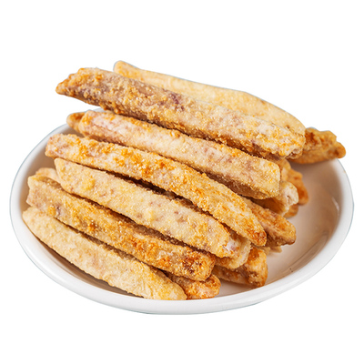 蟹黄味荔浦芋头条鲜香酥脆