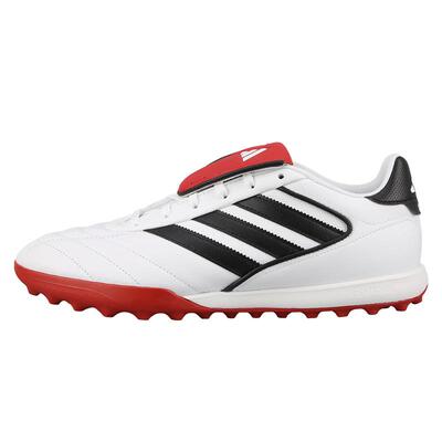 ADIDAS翻鞋舌牛皮足球鞋tf赠球包