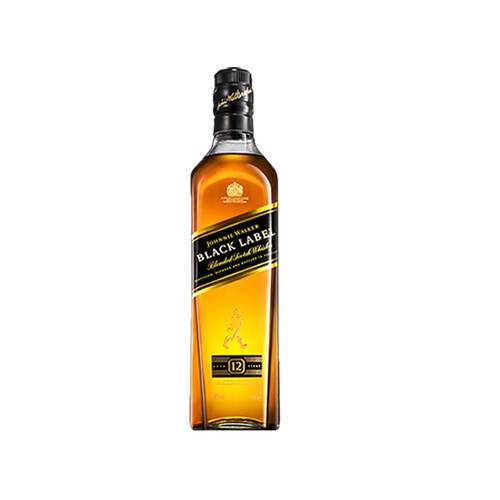 【官方旗舰店】尊尼获加黑牌黑方威士忌700ml洋酒调配威士忌无盒
