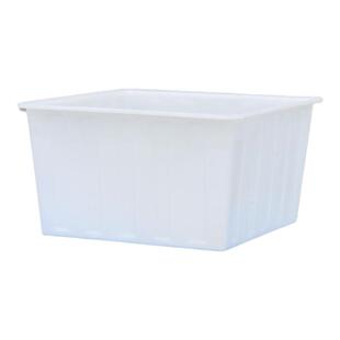 加厚牛筋水箱塑料盆带排水大号养鱼菜市场水产养殖家用加大长方形