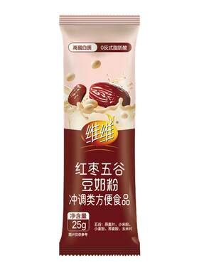 维维豆奶粉25g条装便携营养早餐冲饮红枣五谷实家庭装组合旗舰店