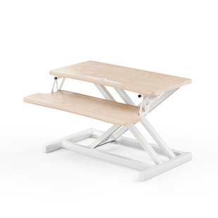 站立式办公桌可升降工作台电脑桌台式增高笔记本桌面家用折叠支架