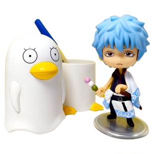 现货银魂坂田银时手办冲田总悟神乐 土方十四郎模型 桂小太郎摆件