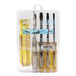 罗宾汉268K螺丝刀套装9合1螺丝批组套带验电笔起子组进口家用改锥