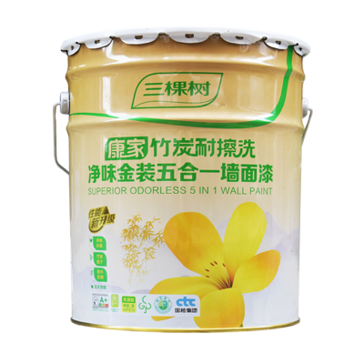 三棵树内墙乳胶漆家用自刷墙面漆