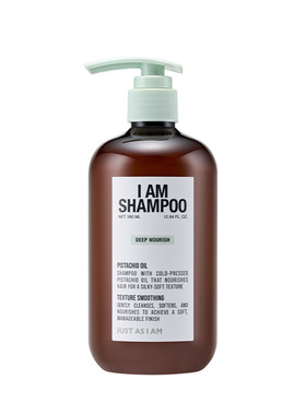JUST AS I AM如我深层滋养洗发水修护理改善柔顺玻尿酸泡沫380ml