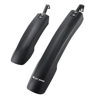 西骑者山地车挡泥板自行车加宽防水前后挡泥瓦单车加长挡板配件