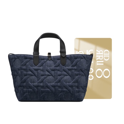 适用迪奥中号 Dior Toujours 手袋蓝色牛仔Graphic包防磨损保护膜