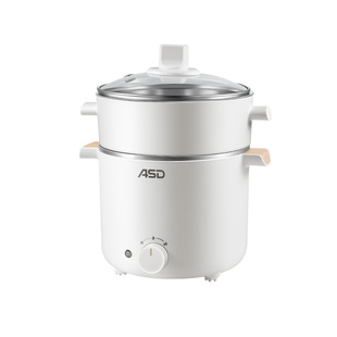 爱仕达电煮锅家用宿舍多功能蒸煮一体锅租房泡面小锅锅一人食小锅