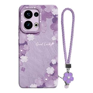 适用oppoReno13pro手机壳reno12保护套11新款10外壳9的pro+后0pp0女15高级感pr0硅胶防摔创意轻奢好运四叶草