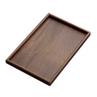 香薰收纳木质托盘长方形客厅家用餐盘甜品盘咖啡托盘茶盘水杯托盘