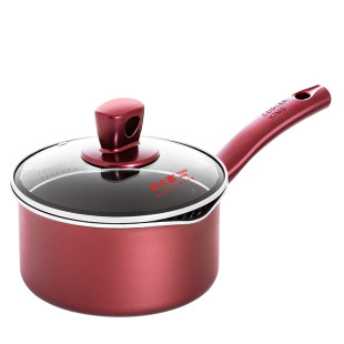 炊大皇奶锅不粘锅婴儿宝宝辅食锅18煮面锅家用商用汤锅带蒸屉22cm