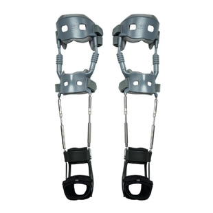 踏天崖腿部登山外骨骼助力行走器中老人腿无力不锈钢减压可调支具